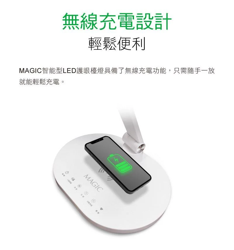 [團購檯燈] 9/30~10/6 使用10年都不壞 照顧孩子眼睛 超亮不刺眼 眼科醫生專門推薦 MAGIC大視界LED護眼檯燈（照片 15）