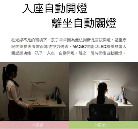 [團購檯燈] 9/30~10/6 使用10年都不壞 照顧孩子眼睛 超亮不刺眼 眼科醫生專門推薦 MAGIC大視界LED護眼檯燈（照片 27）