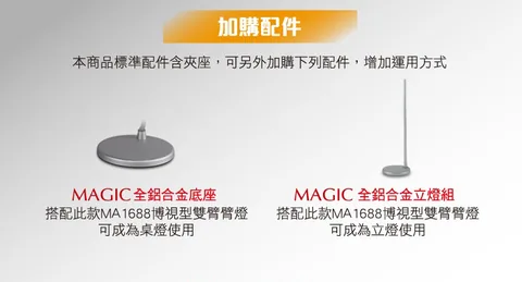 [團購檯燈] 9/30~10/6 使用10年都不壞 照顧孩子眼睛 超亮不刺眼 眼科醫生專門推薦 MAGIC大視界LED護眼檯燈（照片 87）
