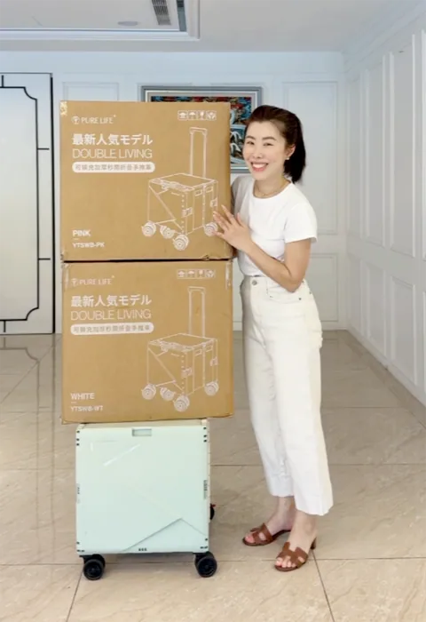 [團購推車] 12/1~12/14 超級好用的PURE LIFE購物車、折疊雙爐團（照片 5）